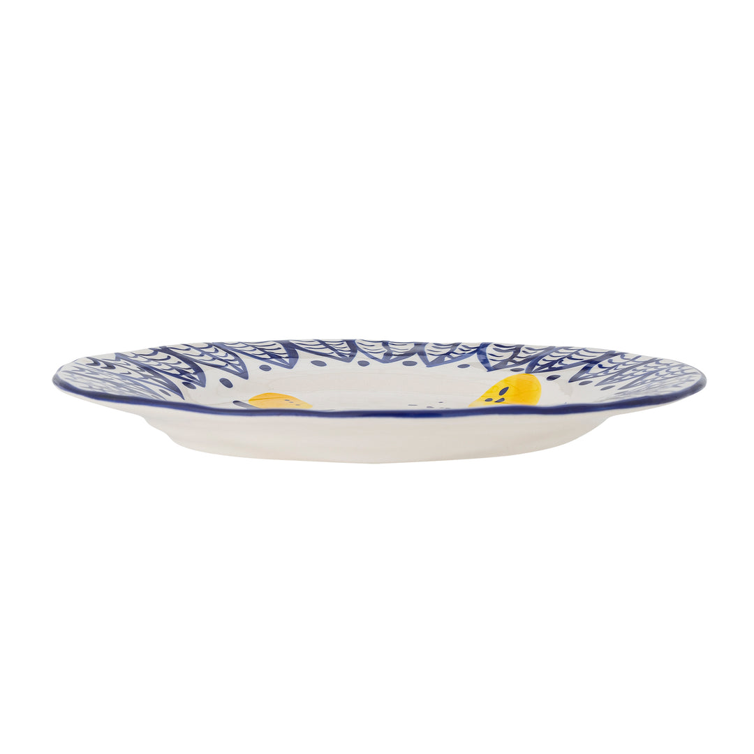 Farfurie Ceramică Albastră Maxima Bloomingville - Imagine 2