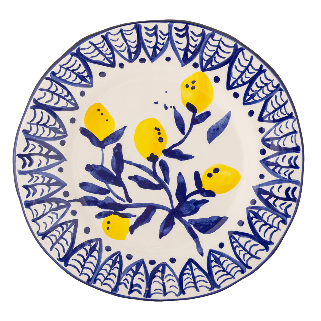 Farfurie Ceramică Albastră Maxima Bloomingville - Imagine 3