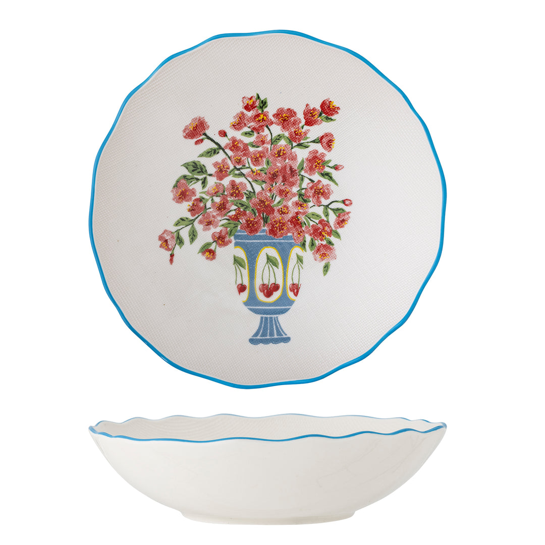 Bol Ceramic Decorativ Multicolor Bloomingville - Imagine 1