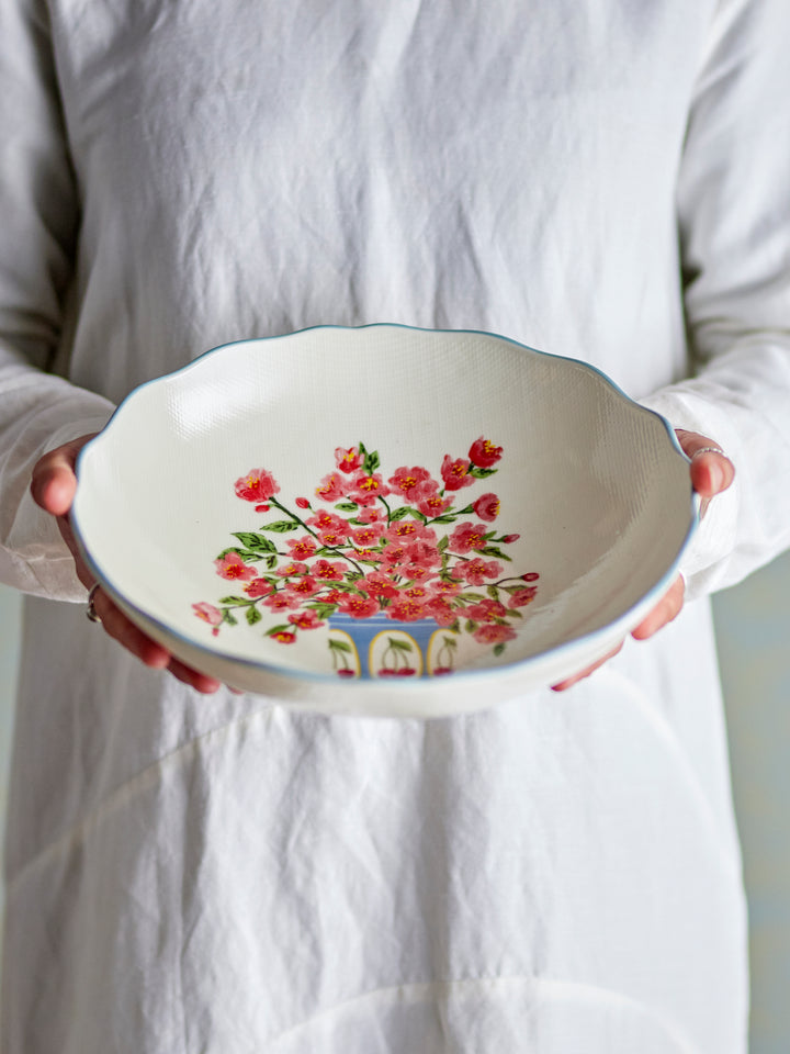 Bol Ceramic Decorativ Multicolor Bloomingville - Imagine 5