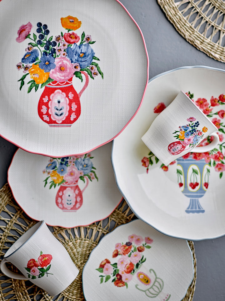 Bol Ceramic Decorativ Multicolor Bloomingville - Imagine 6