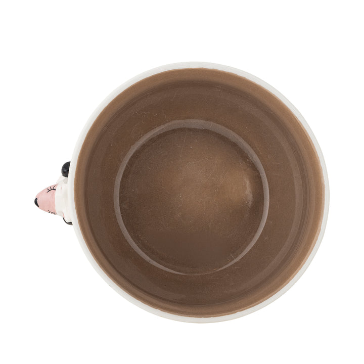 Bol Ceramică Maro Cu Oi Bloomingville - Imagine 2