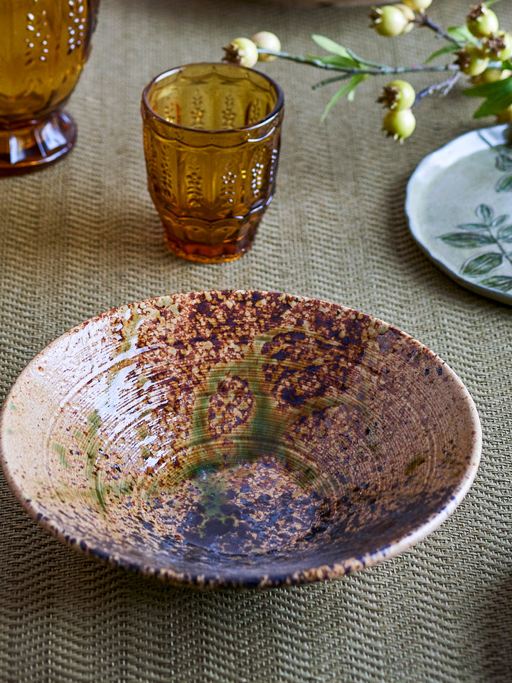 Farfurie Servire Ceramică Multicoloră Bloomingville - Imagine 4