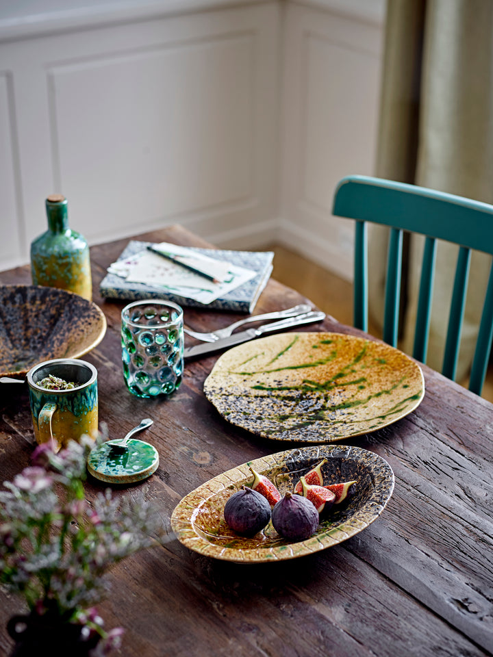 Farfurie Ceramică Multicoloră Larken Bloomingville - Imagine 4