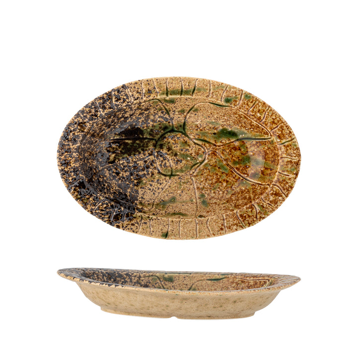 Farfurie Servire Ceramică Multicolor Bloomingville - Imagine 1