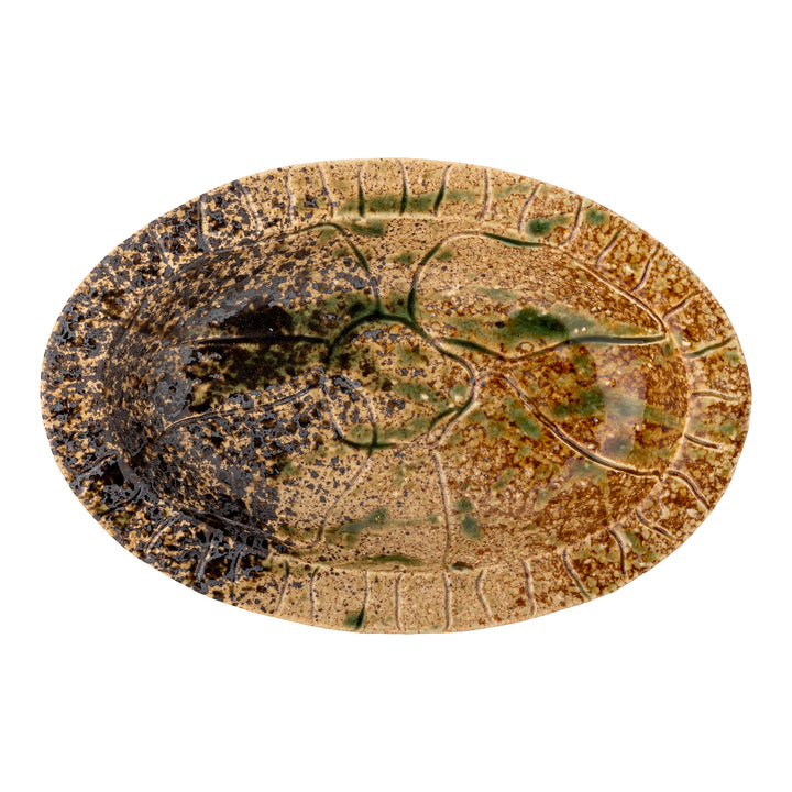 Farfurie Servire Ceramică Multicolor Bloomingville - Imagine 2