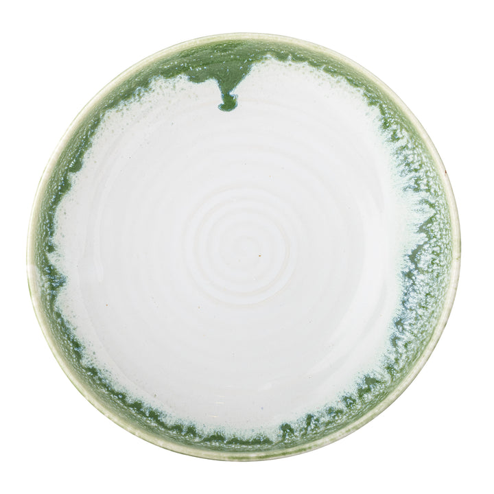 Farfurie Servire Ceramică Verde Bloomingville - Imagine 2