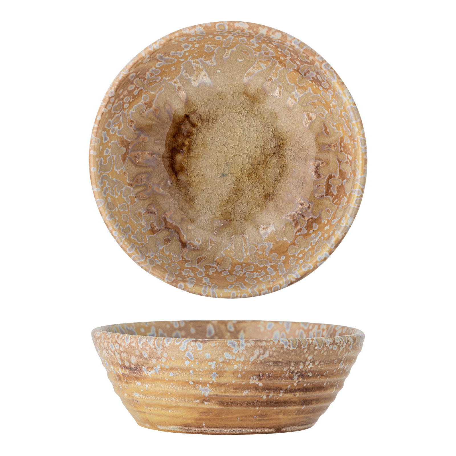 Bol Ceramică Naturală Cu Glazură Reactivă Bloomingville - Imagine 1