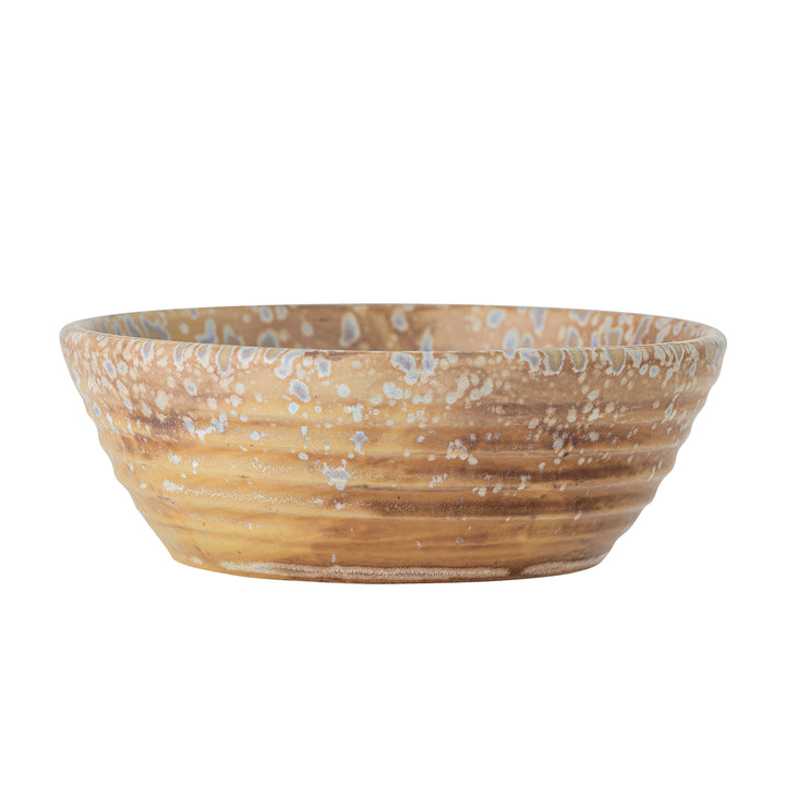 Bol Ceramică Naturală Cu Glazură Reactivă Bloomingville - Imagine 3