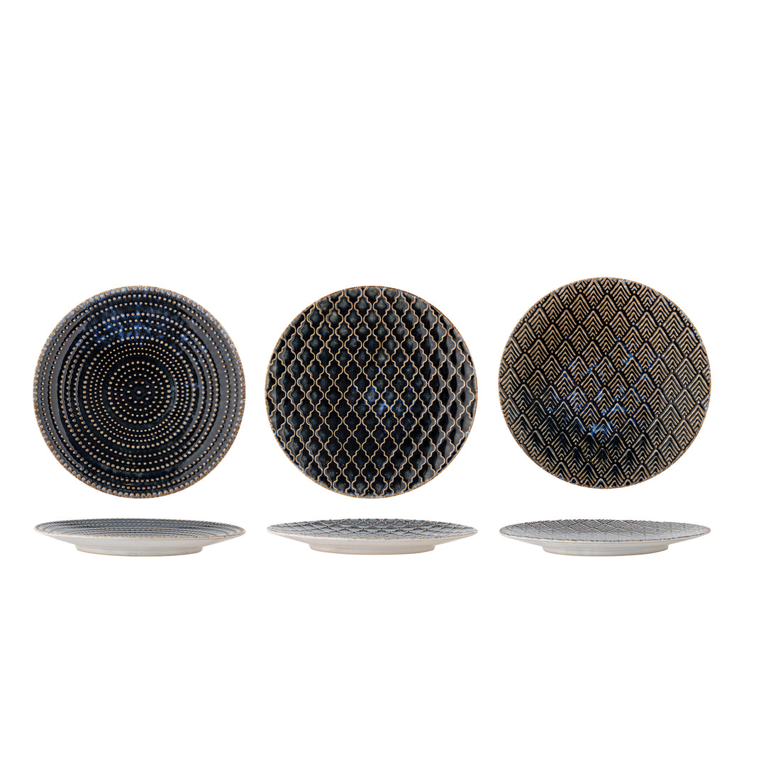 Set Farfurii Ceramice Albastru Bloomingville - Imagine 2