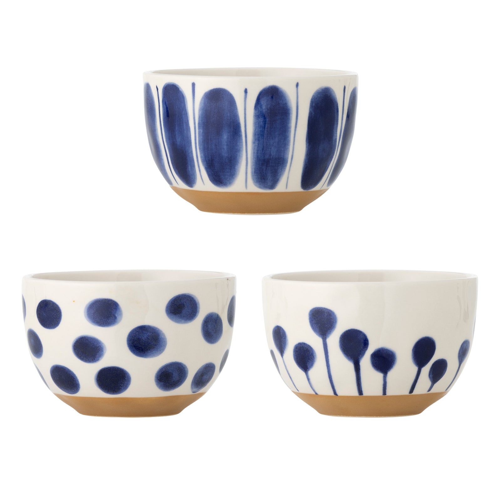 Set Boluri Ceramică Albastră Bloomingville - Imagine 1