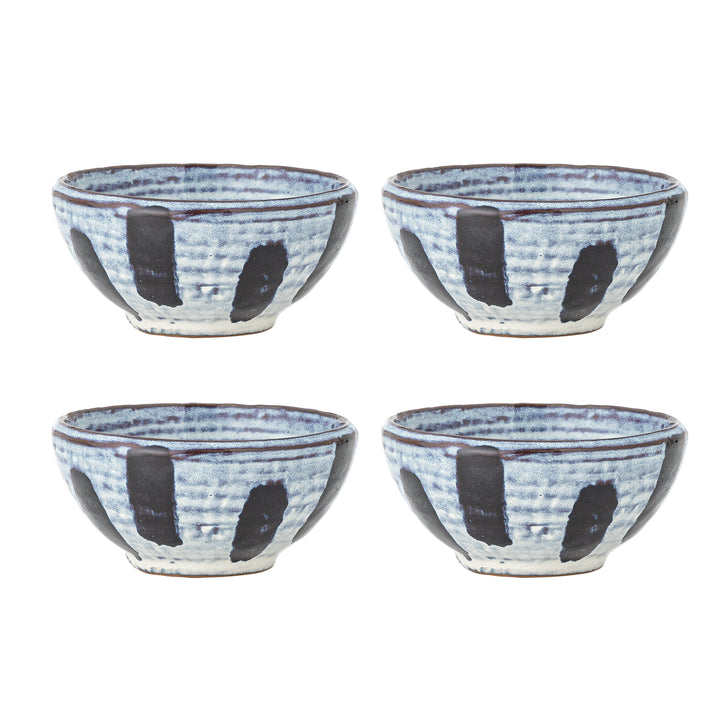 Set Boluri Ceramică Albastră Bloomingville - Imagine 1