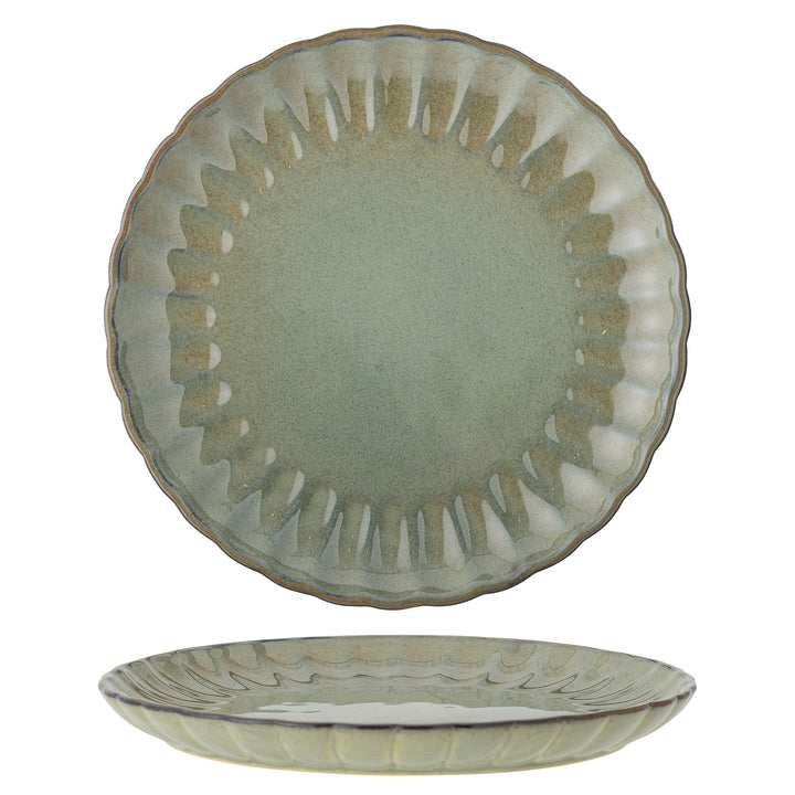 Farfurie Ceramică Verde Bloomingville - Imagine 1