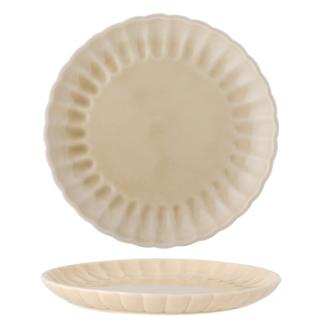 Farfurie Ceramică Naturală Bloomingville - Imagine 1