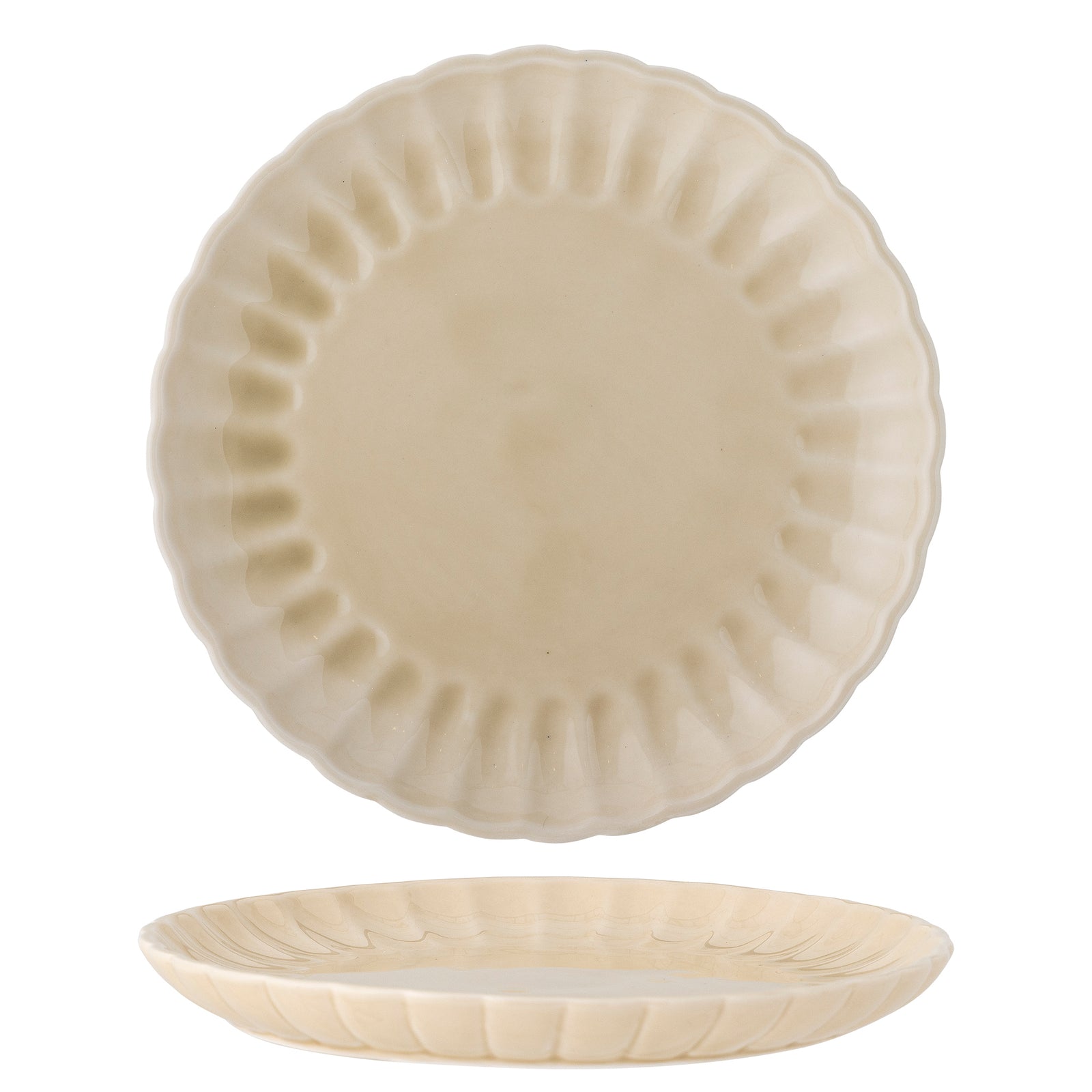 Farfurie Ceramică Naturală Bloomingville - Imagine 1