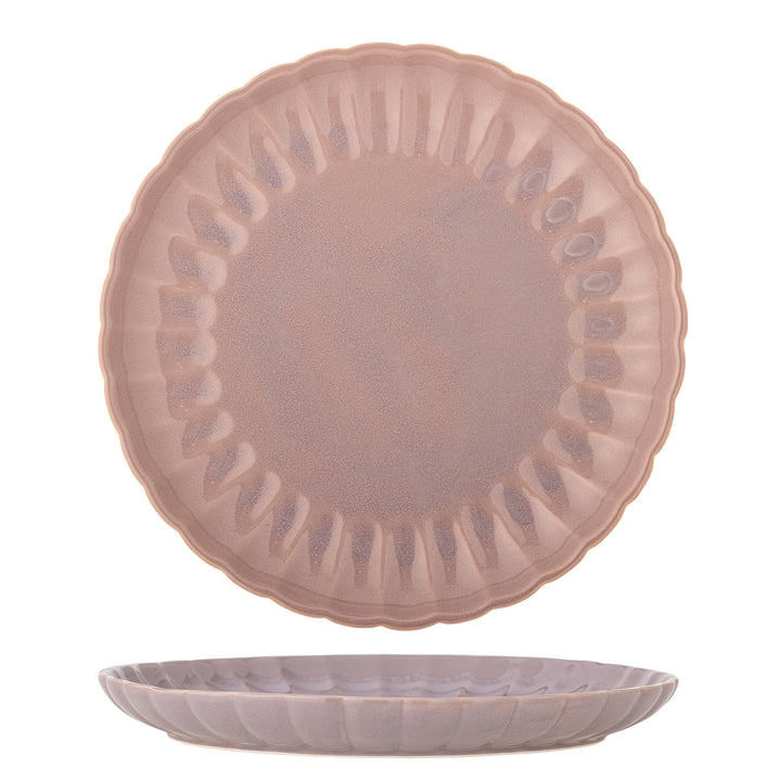 Farfurie Ceramică Roz Bloomingville - Imagine 1