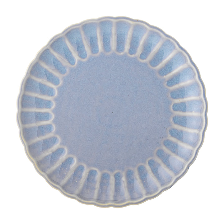 Farfurie Ceramică Albastră Bloomingville - Imagine 3
