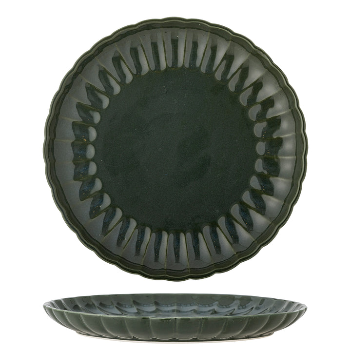 Farfurie Ceramică Verde Bloomingville - Imagine 1
