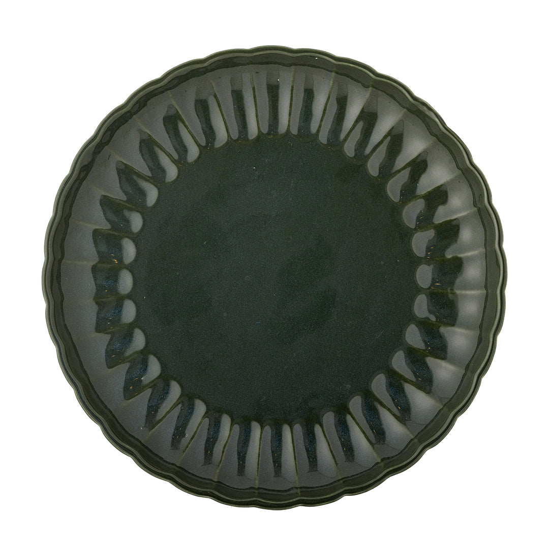 Farfurie Ceramică Verde Bloomingville - Imagine 2