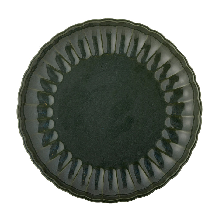 Farfurie Ceramică Verde Bloomingville - Imagine 2
