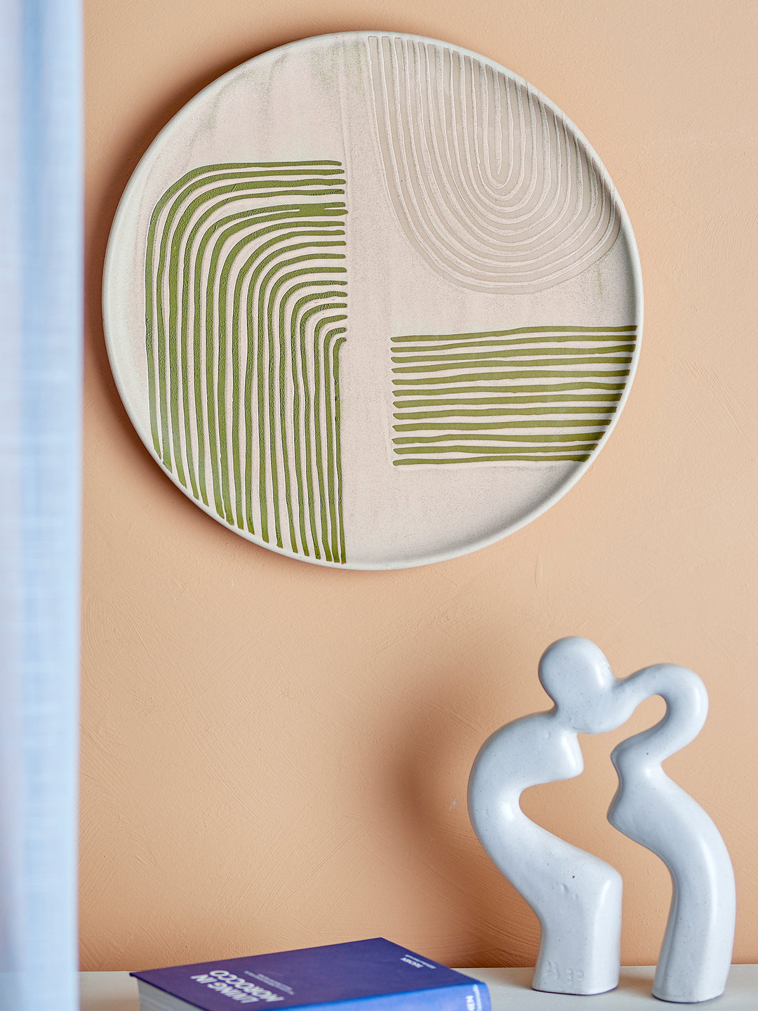 Farfurie Servire Ceramică Multicoloră Bloomingville - Imagine 5