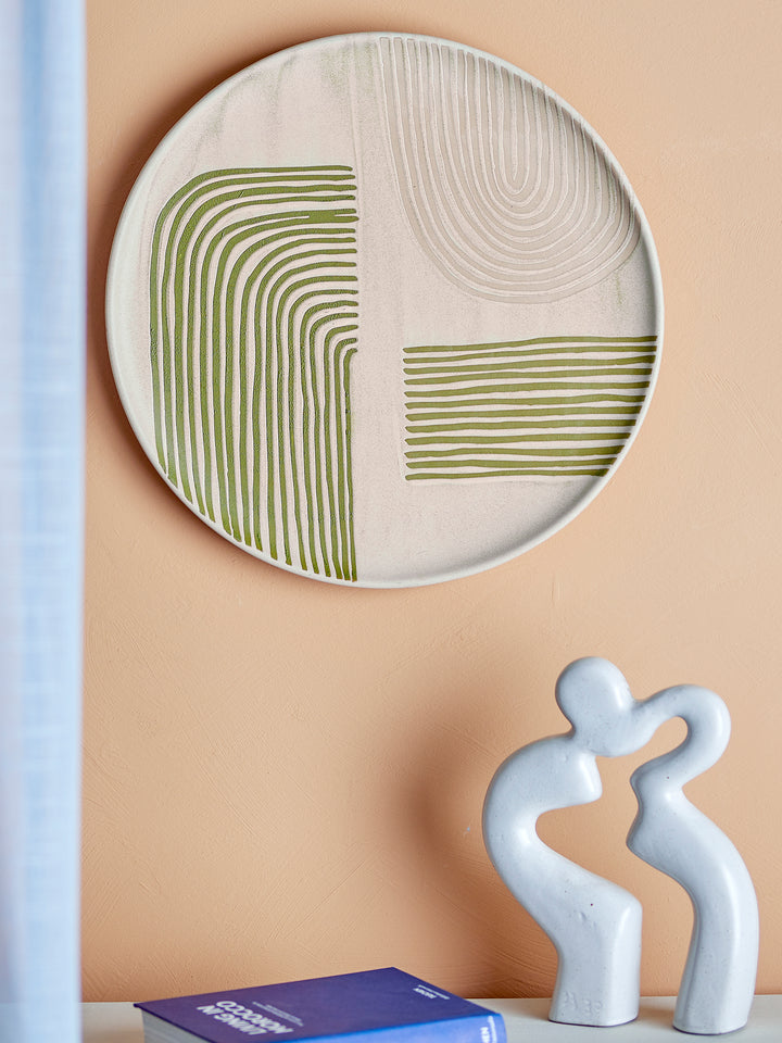 Farfurie Servire Ceramică Multicoloră Bloomingville - Imagine 5