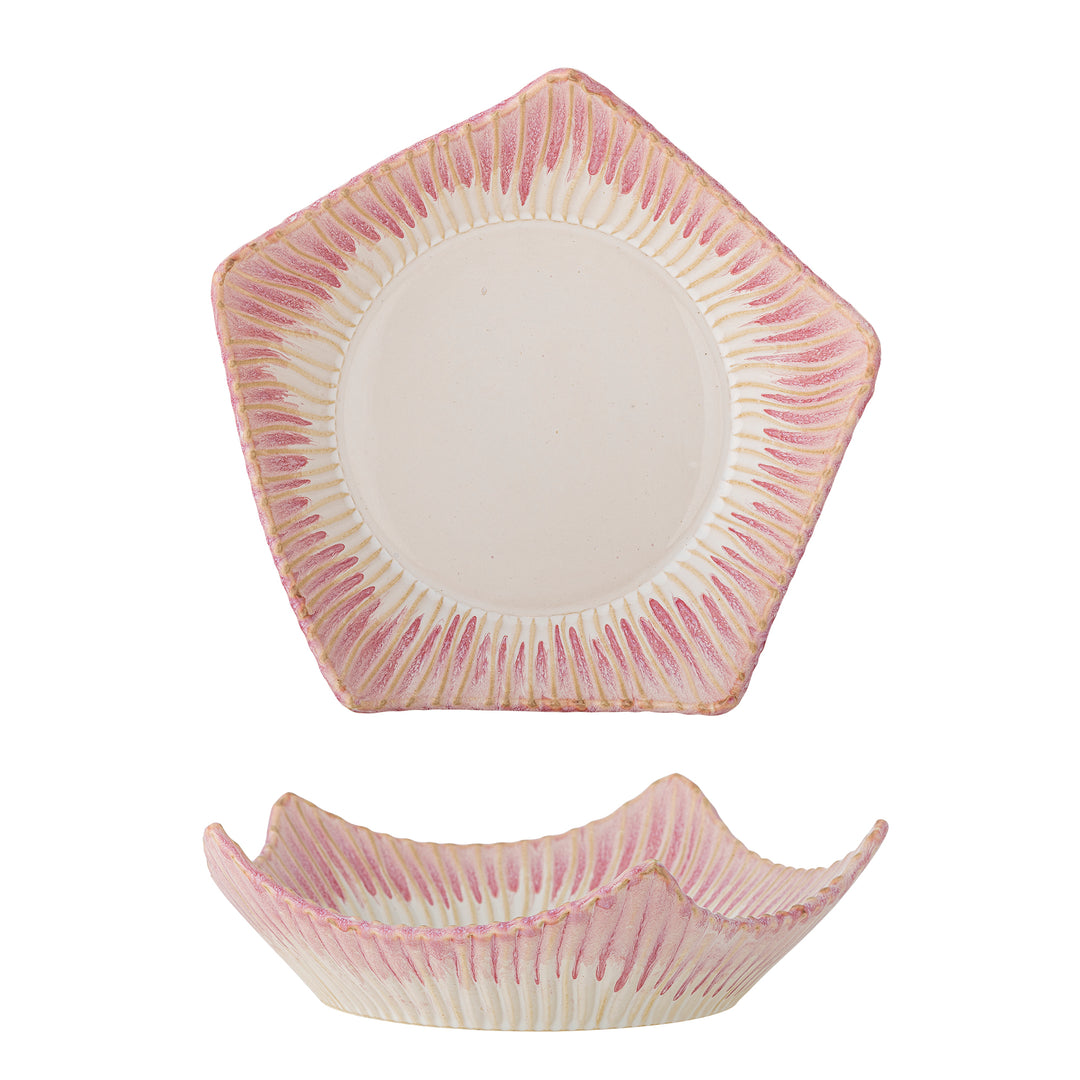 Bol Ceramică Roz Bloomingville - Imagine 1