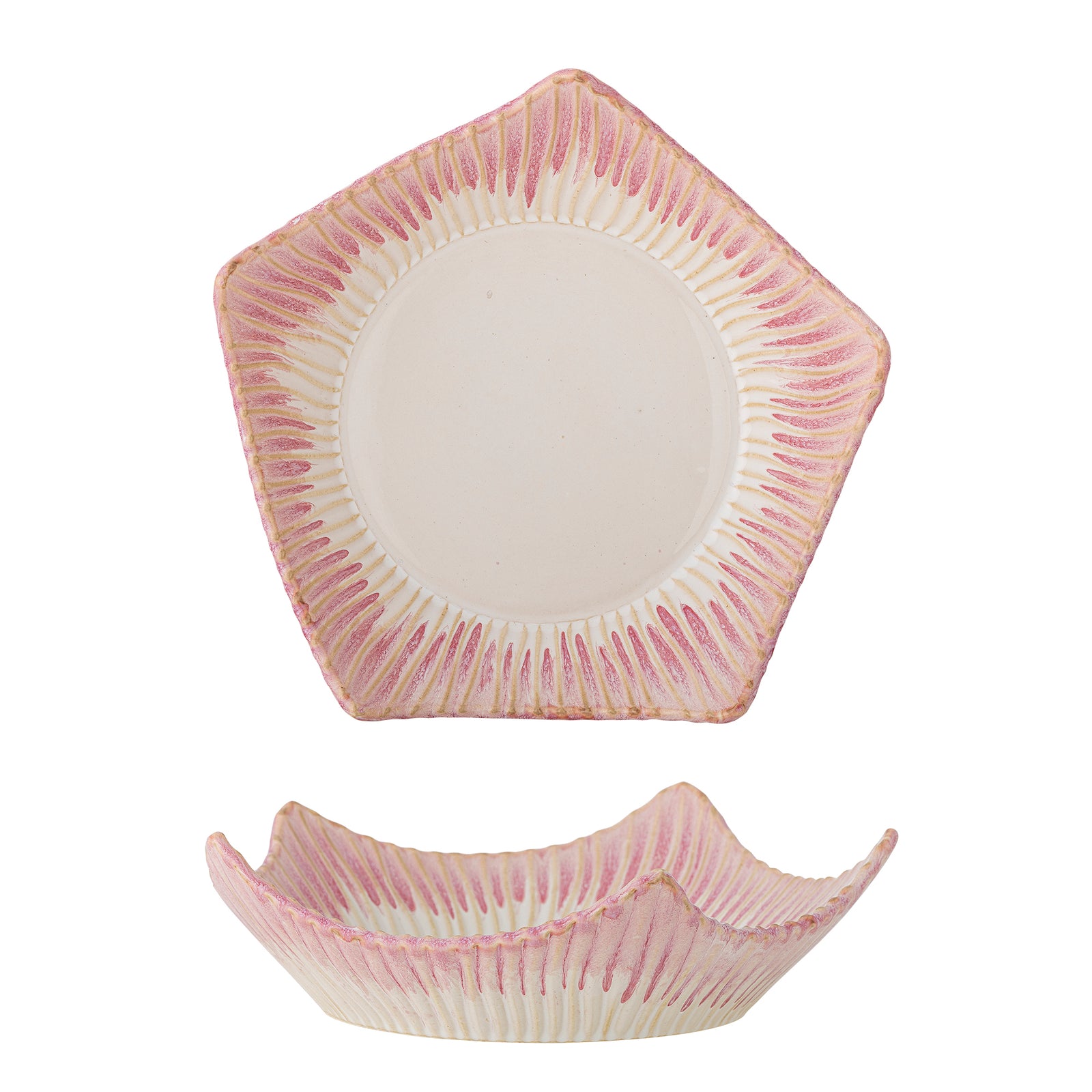 Bol Ceramică Roz Bloomingville - Imagine 1