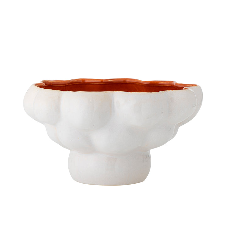 Bol Ceramică Albă Valkyrie Bloomingville - Imagine 3
