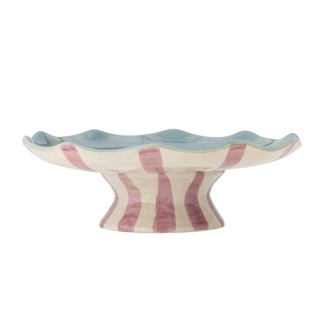 Platou Tort Ceramic Multicolor Bloomingville - Imagine 3