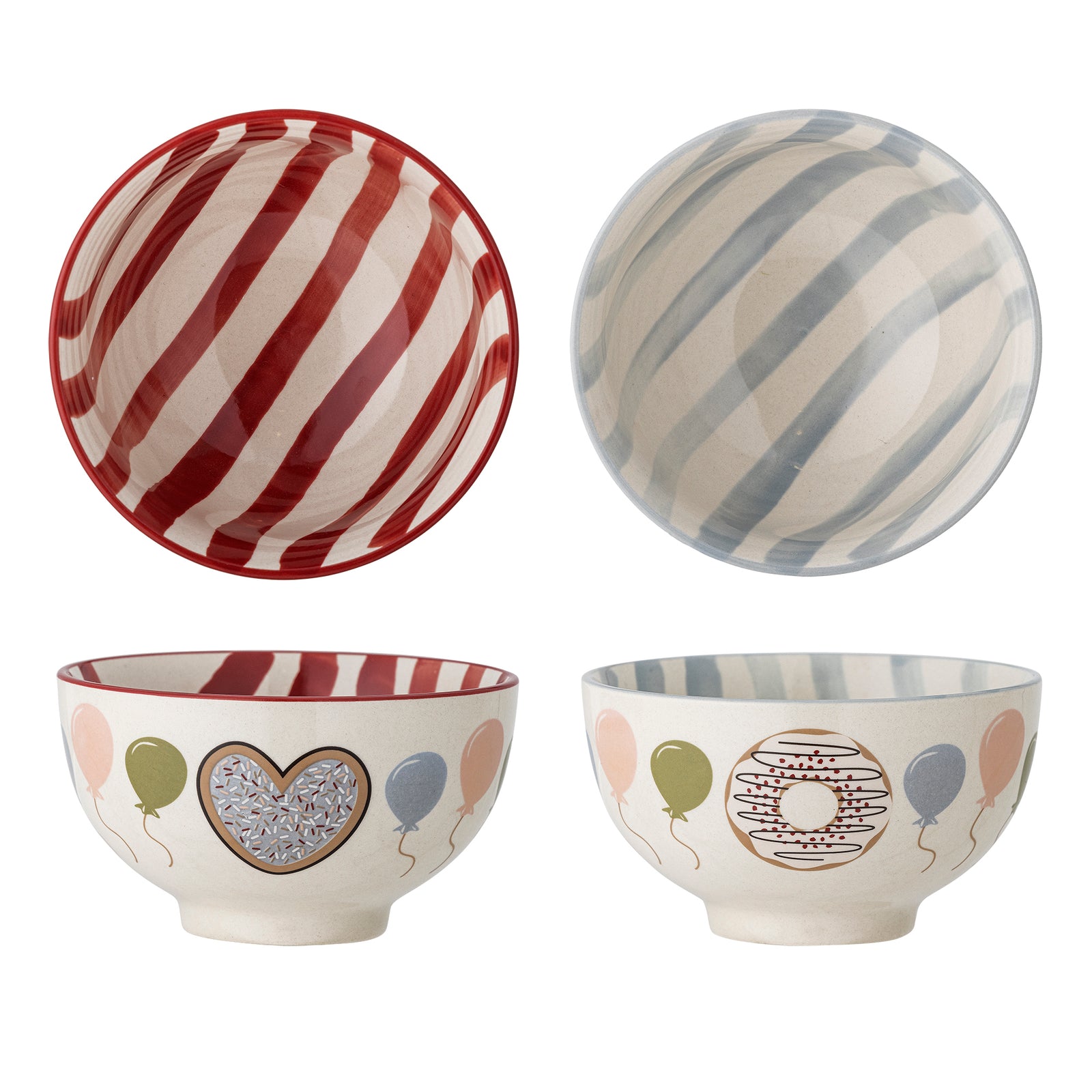 Set Boluri Ceramice Multicolore Bloomingville - Imagine 1