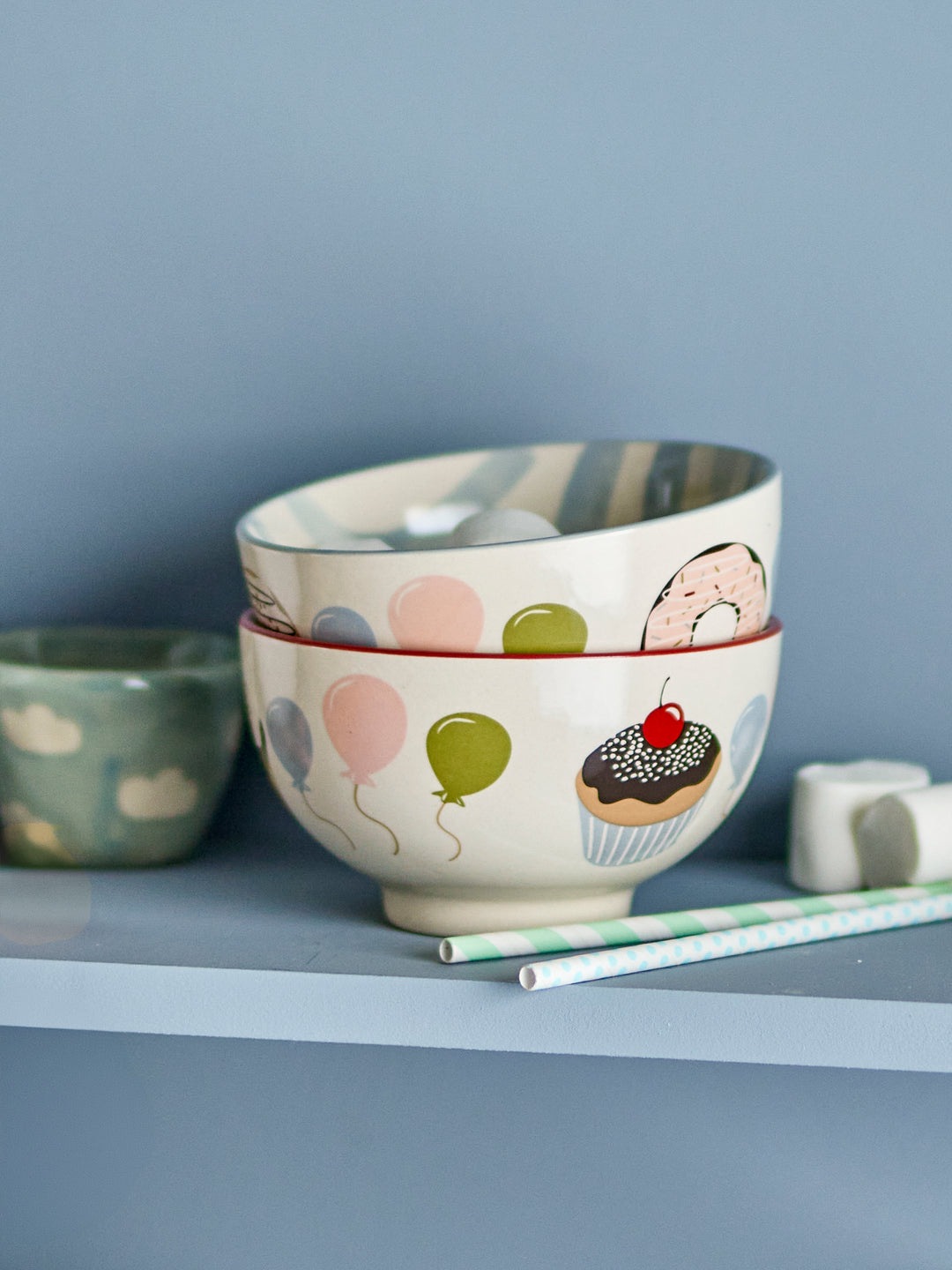 Set Boluri Ceramice Multicolore Bloomingville - Imagine 5