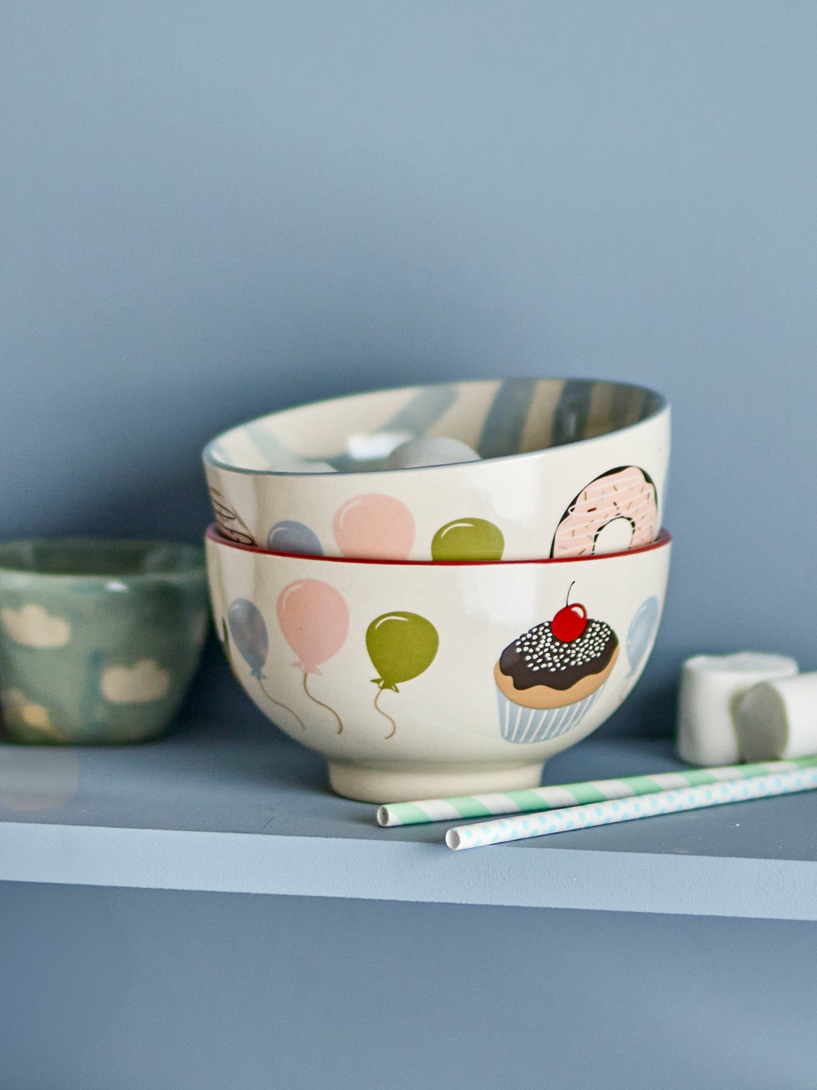 Set Boluri Ceramice Multicolore Bloomingville - Imagine 5