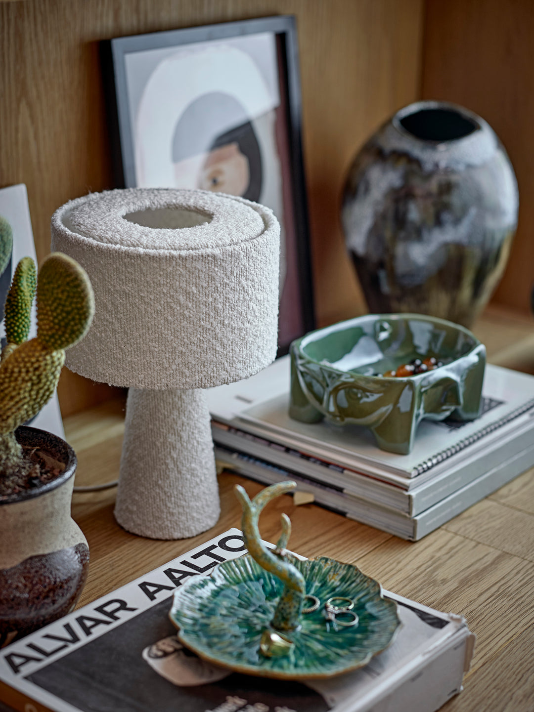Bol Ceramic Verde Bloomingville - Imagine 6