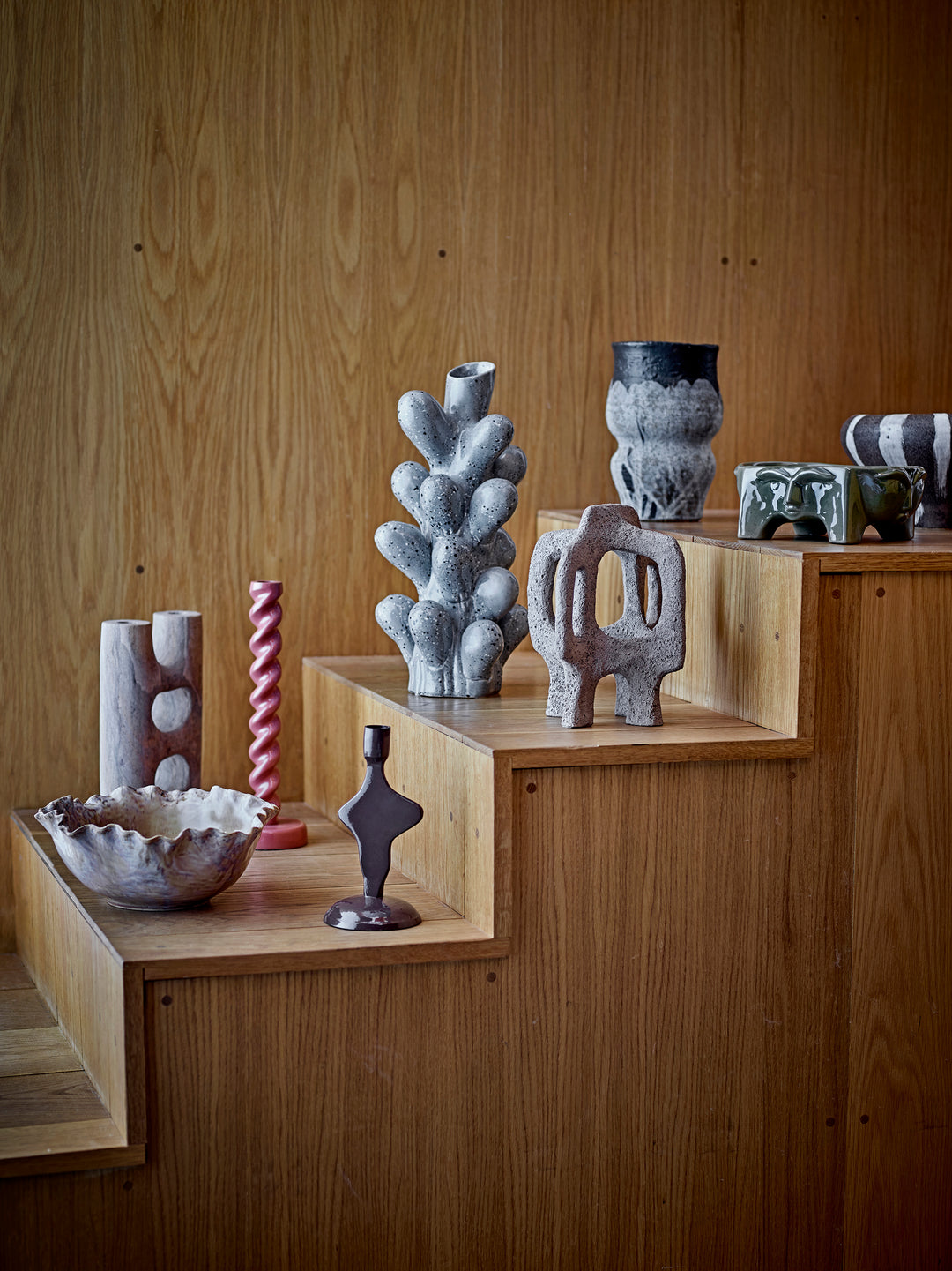 Bol Ceramic Verde Bloomingville - Imagine 7