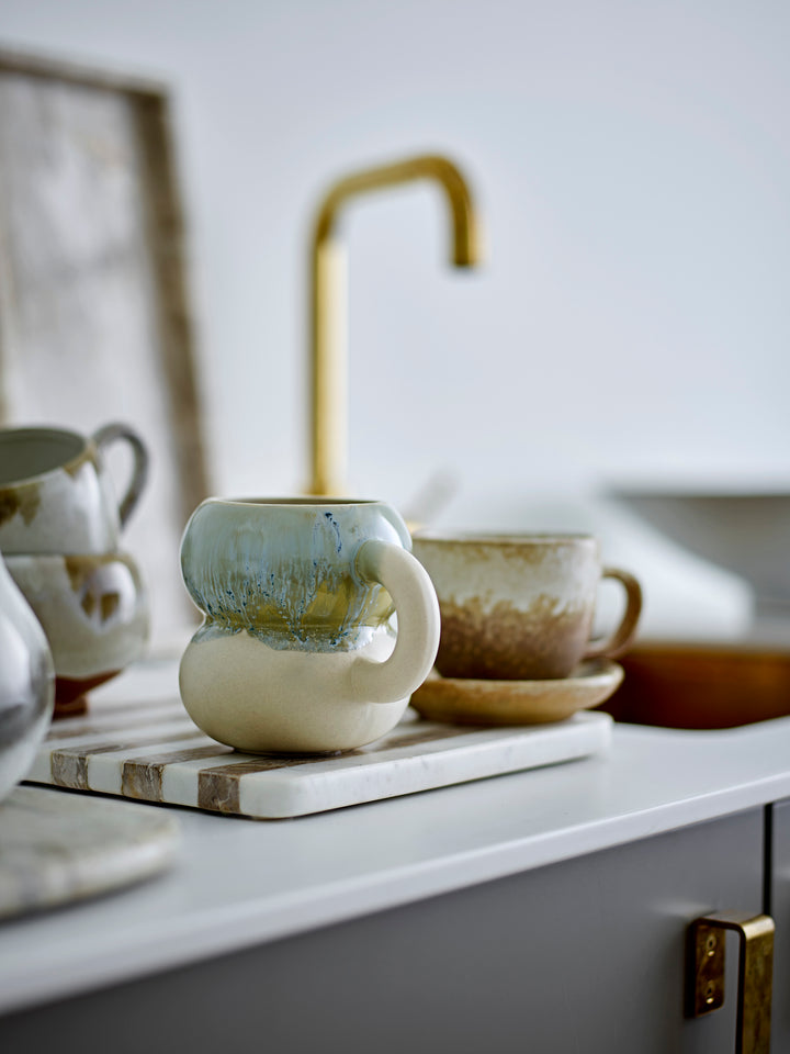 Set Căni Ceramică Albastră Bloomingville - Imagine 3