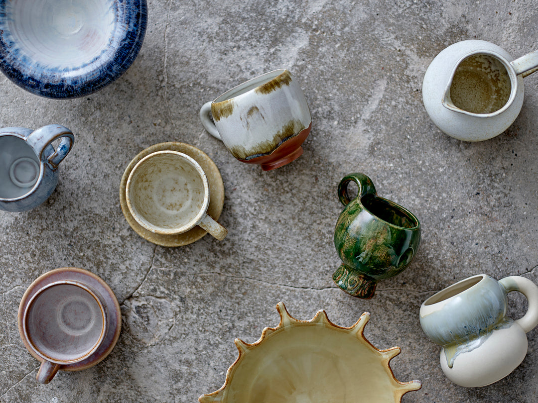 Set Căni Ceramică Albastră Bloomingville - Imagine 6