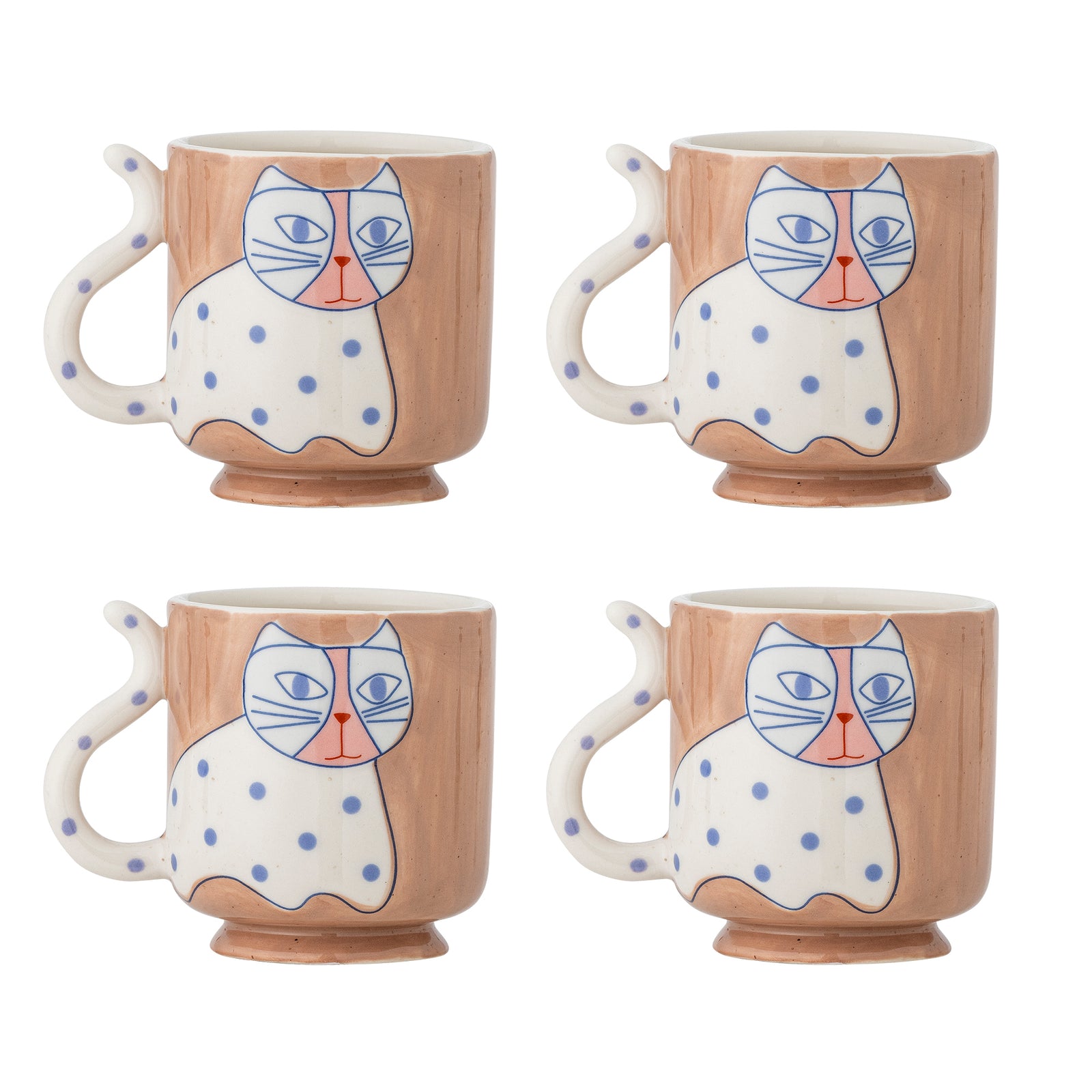 Set Căni Ceramice Multicolore Missy Bloomingville - Imagine 1