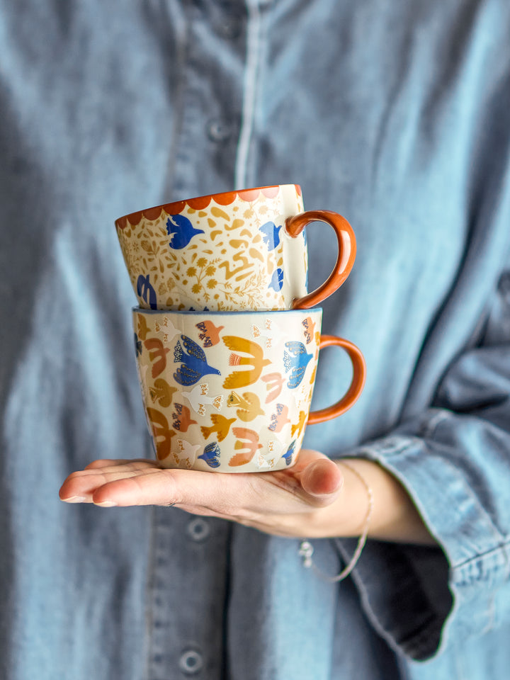 Set Căni Ceramică Multicolor Bloomingville - Imagine 4
