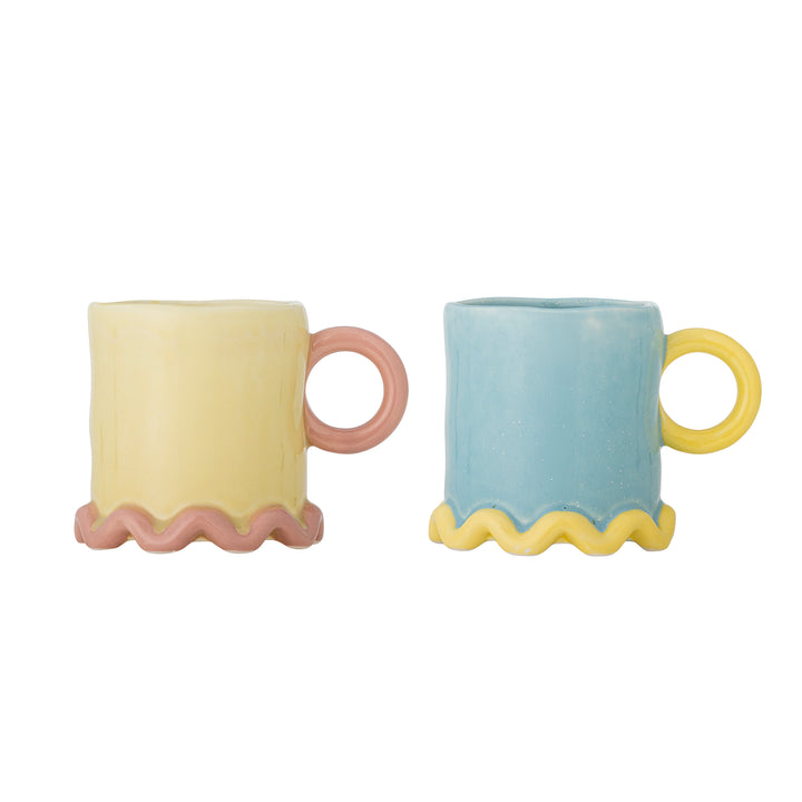 Set Căni Ceramice Multicolore Bloomingville - Imagine 1