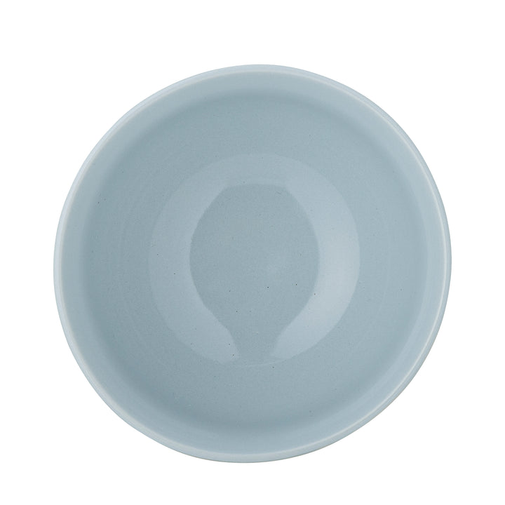 Bol Ceramic Albastru Decorat Bloomingville - Imagine 4
