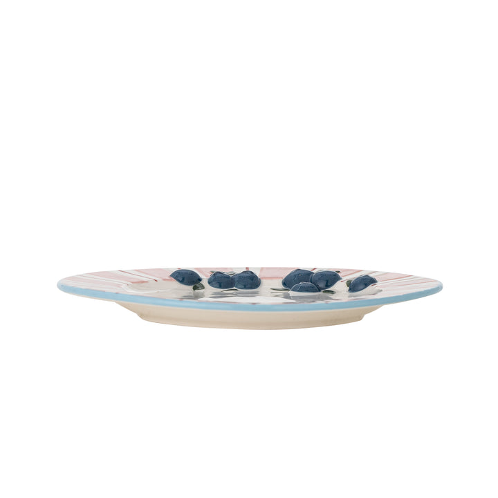 Set Farfurii Ceramică Roz Embosate Bloomingville - Imagine 3