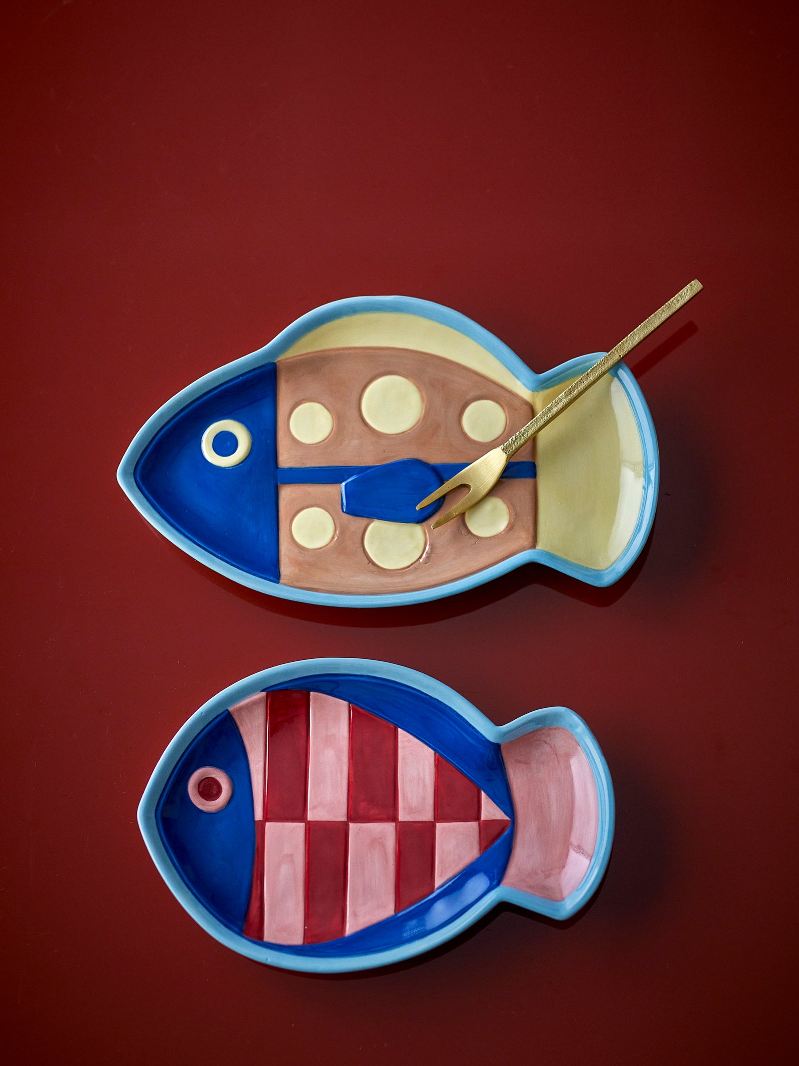 Set Farfurii Ceramice Multicolore Bloomingville - Imagine 2