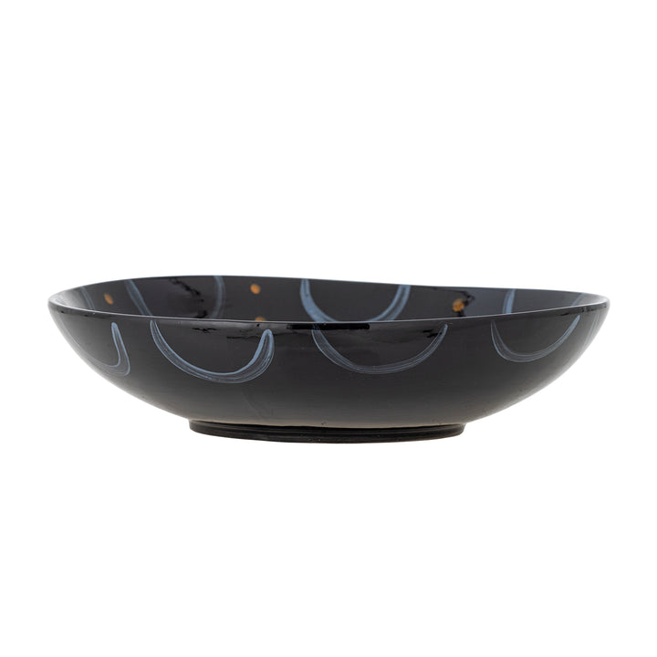 Bol Ceramic Multicolor Pictat Manual Bloomingville - Imagine 2