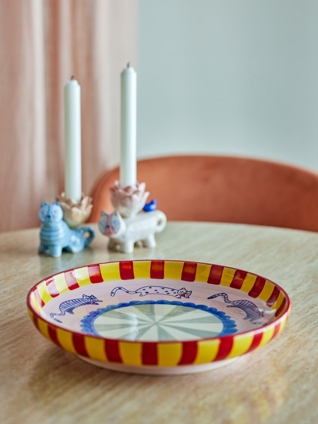 Tavă Ceramică Multicoloră Missy Bloomingville - Imagine 5