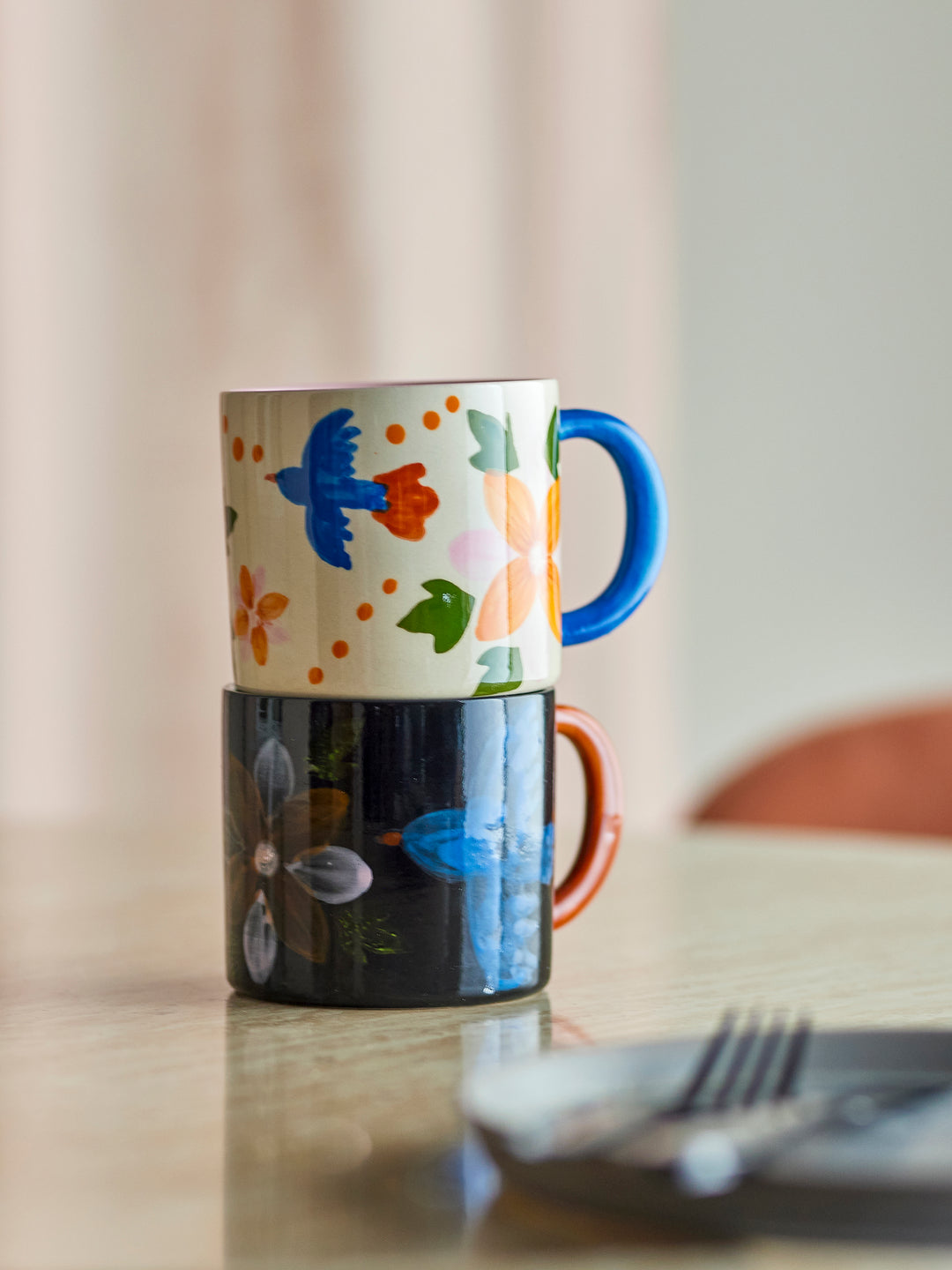 Set Căni Ceramice Multicolore Bloomingville - Imagine 4