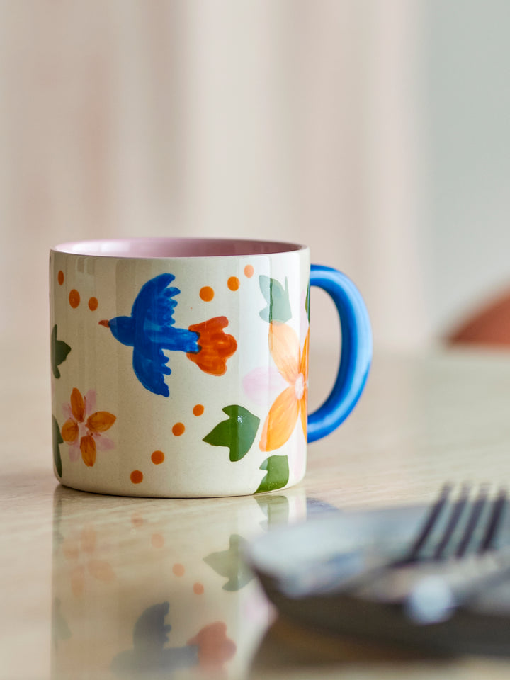 Set Căni Ceramice Multicolore Bloomingville - Imagine 6