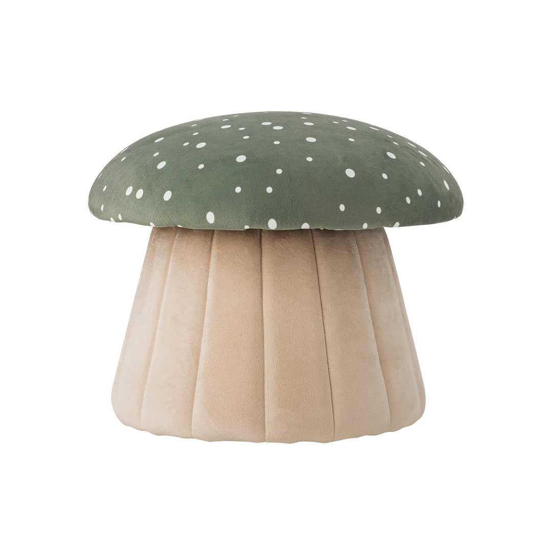 Taburet Ciupercă Verde Bloomingville - Imagine 1