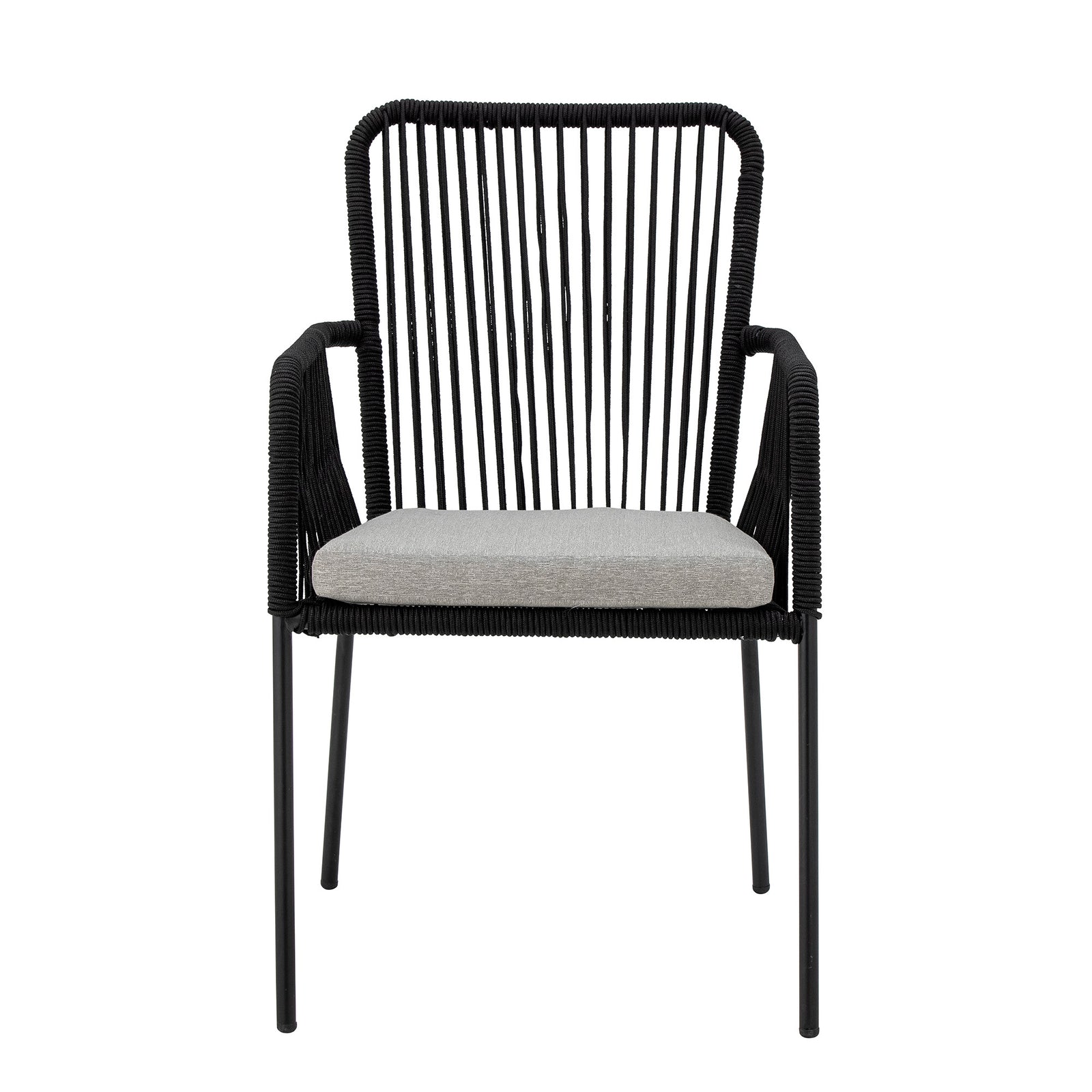 Scaun Dining Metal Negru Bloomingville - Imagine 1