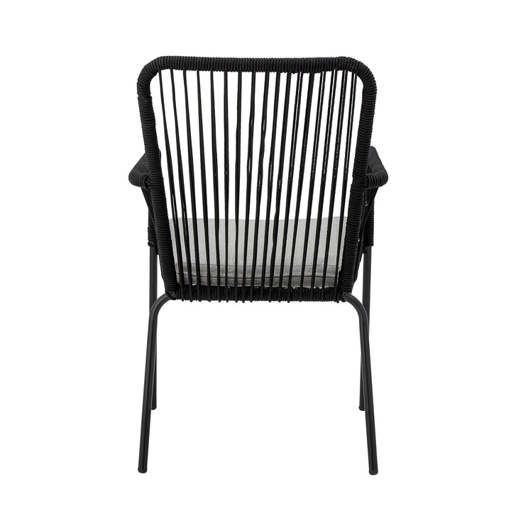 Scaun Dining Metal Negru Bloomingville - Imagine 4